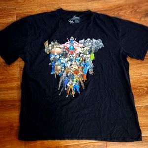 LootGaming Overwatch Anniversary T-Shirt Men's Lootwear Exclusive. Size 2XL